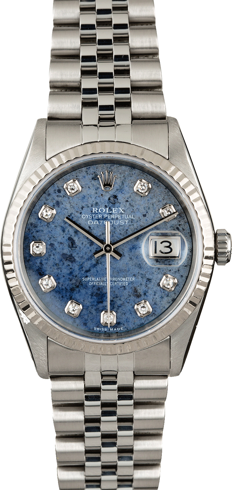 rolex datejust lapis dial