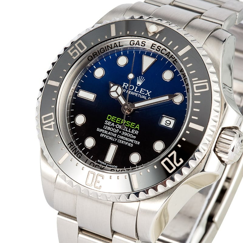 Used Rolex Deepsea Blue 116660B James Cameron Model