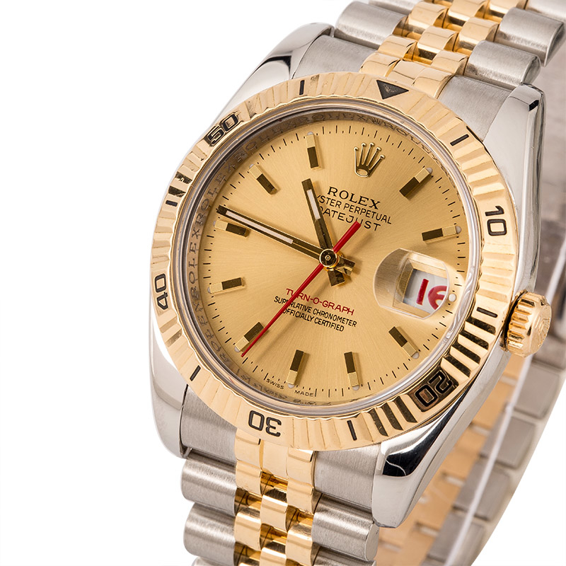 Pre-Owned Rolex Datejust 116263 Two Tone 'Thunderbird'