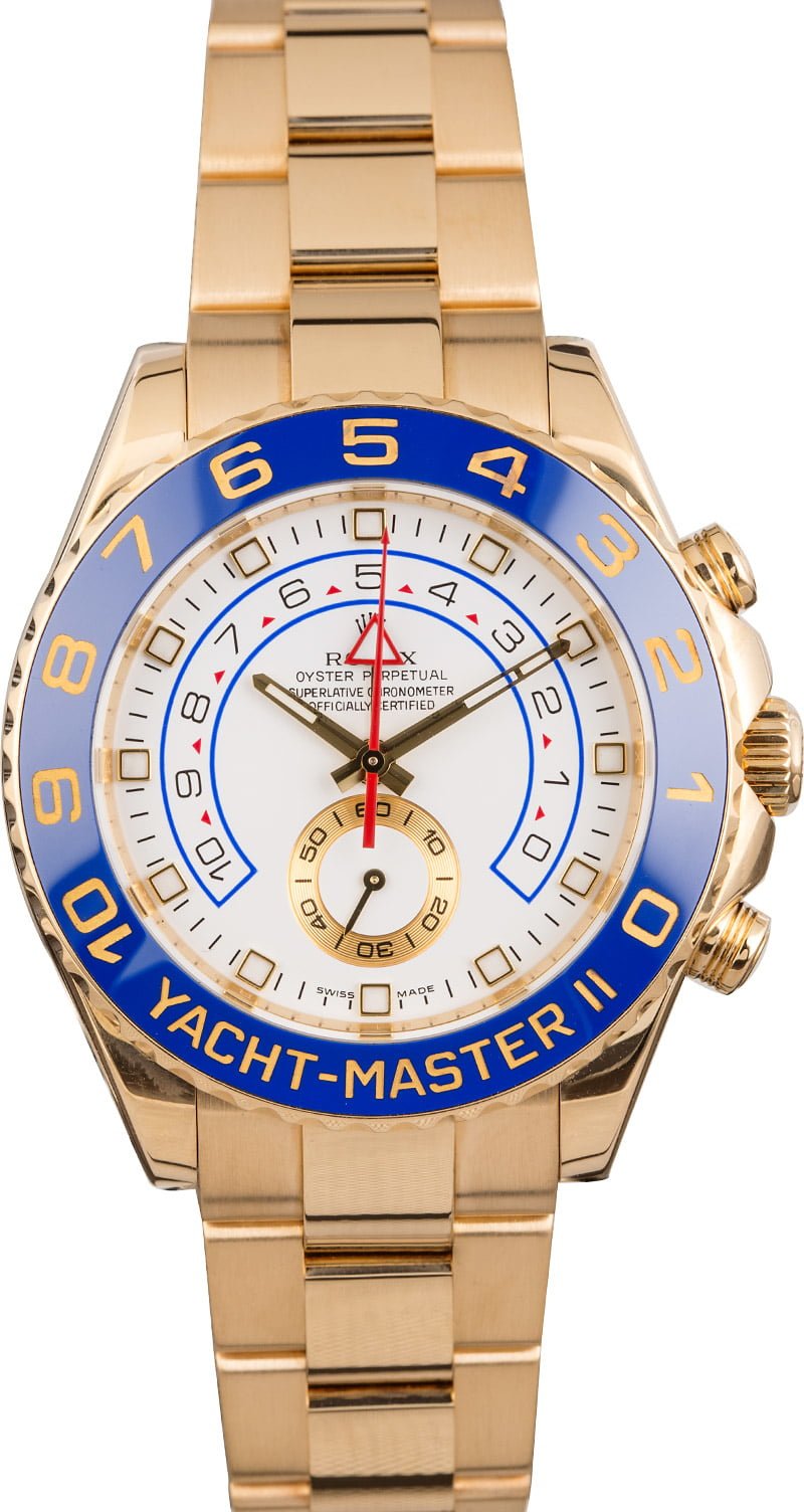 yacht master rolex gold price