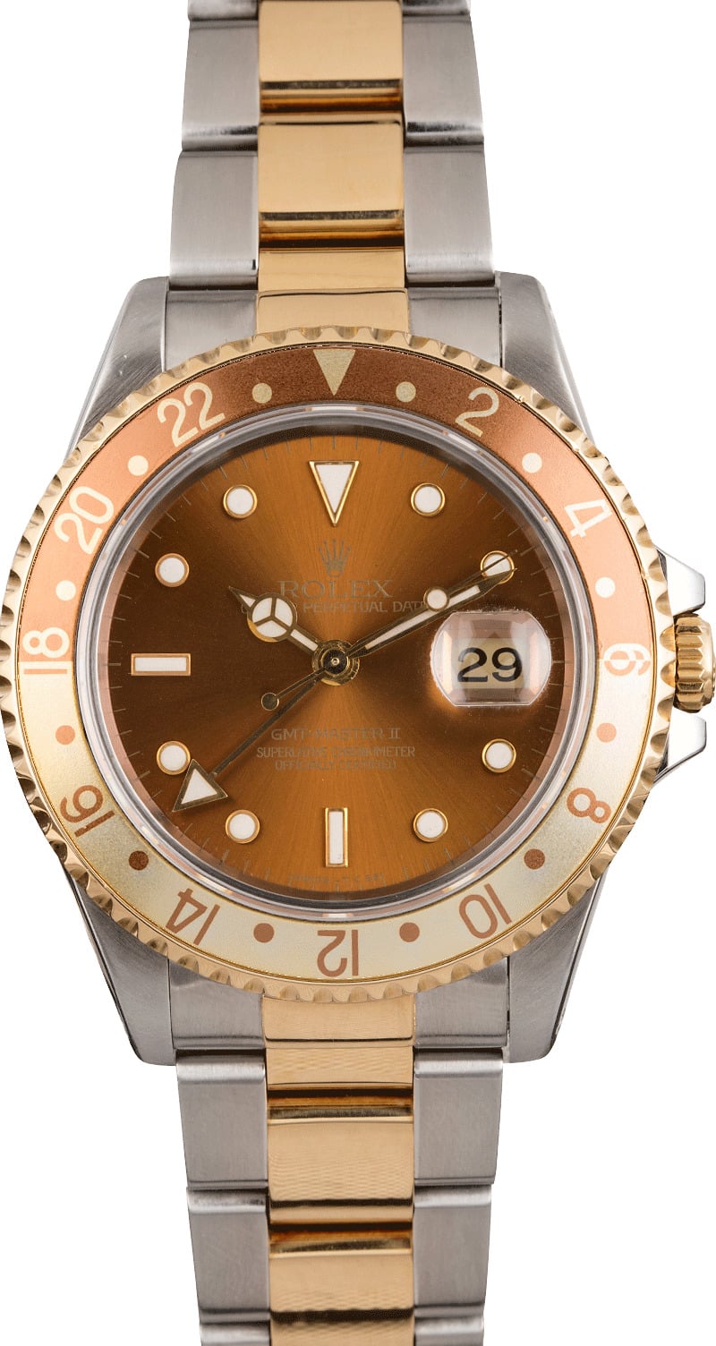 Buy Used Rolex GMT-Master II 16713 | Bob's Watches - Sku: 125151