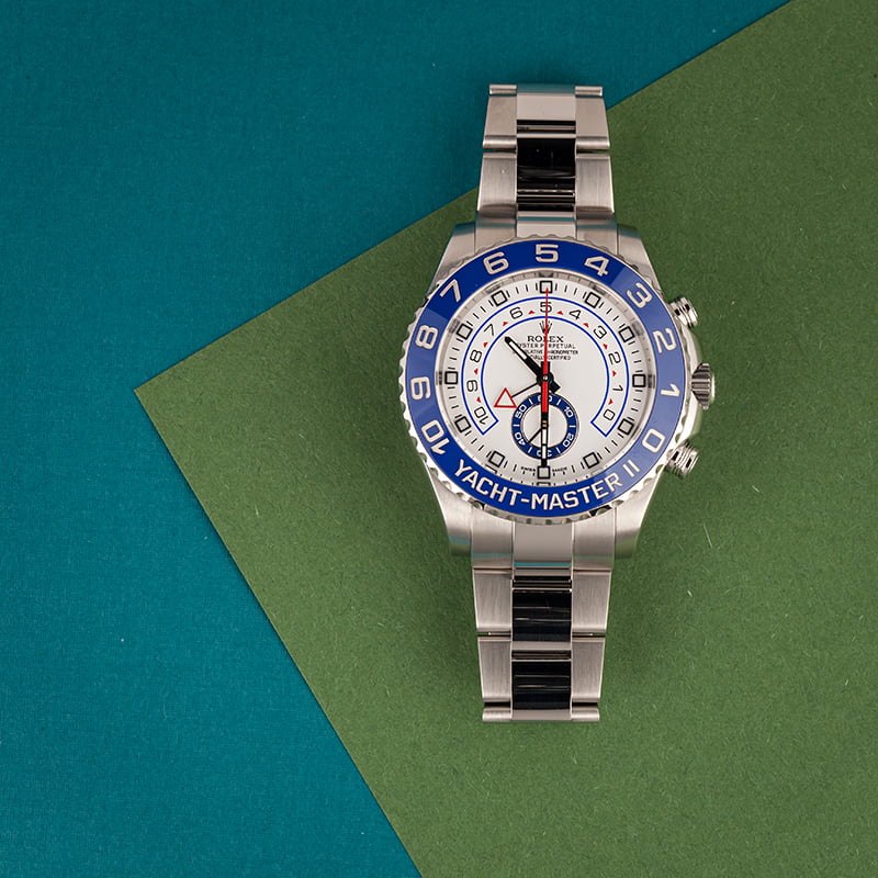 Rolex Yachtmaster 2 Stainless Steel - Save At Bob's Watches
