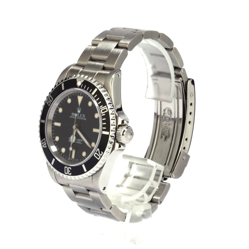 Used Rolex Submariner 14060 Timing Bezel