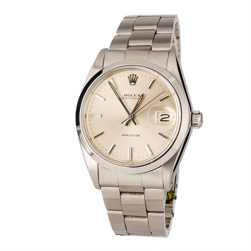 Pre-Owned 34MM Rolex Oysterdate 6694
