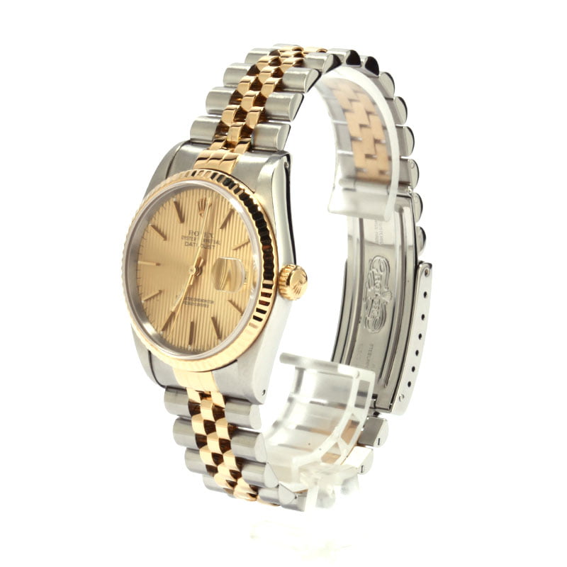 Pre-Owned Rolex 16233 Datejust Tapestry Dial