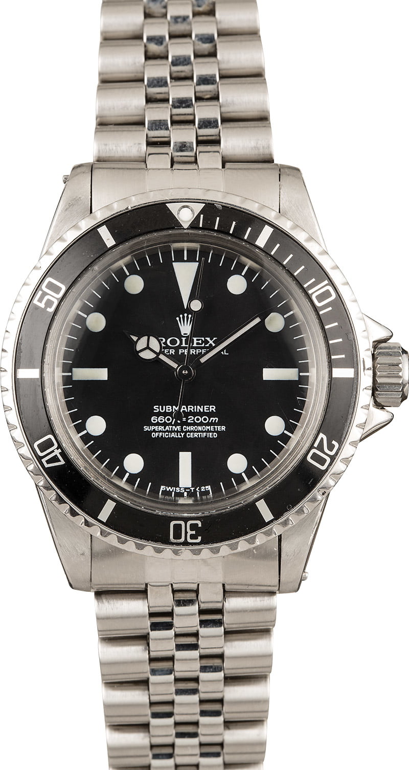 rolex 5512 service dial