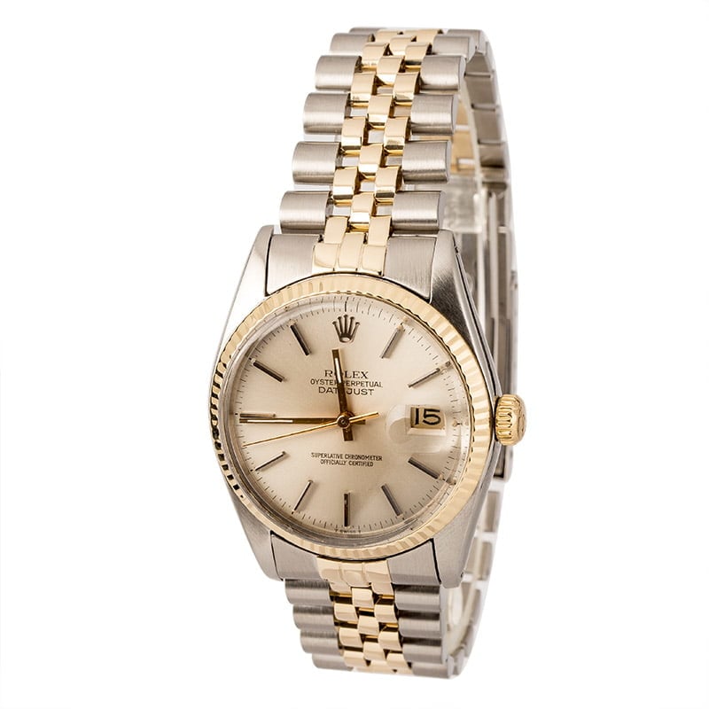 Pre Owned Two Tone Rolex Datejust 16014