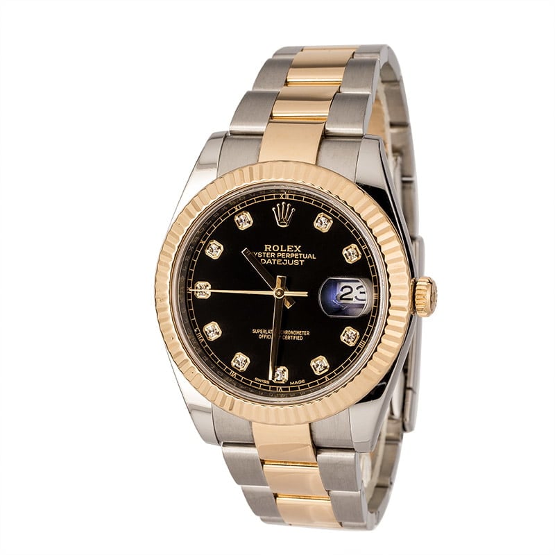 rolex datejust 41mm pre owned