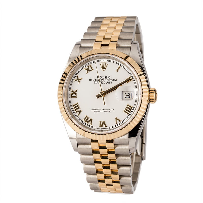Buy Used Rolex Datejust 126233WRJ | Bob's Watches - Sku: 131318