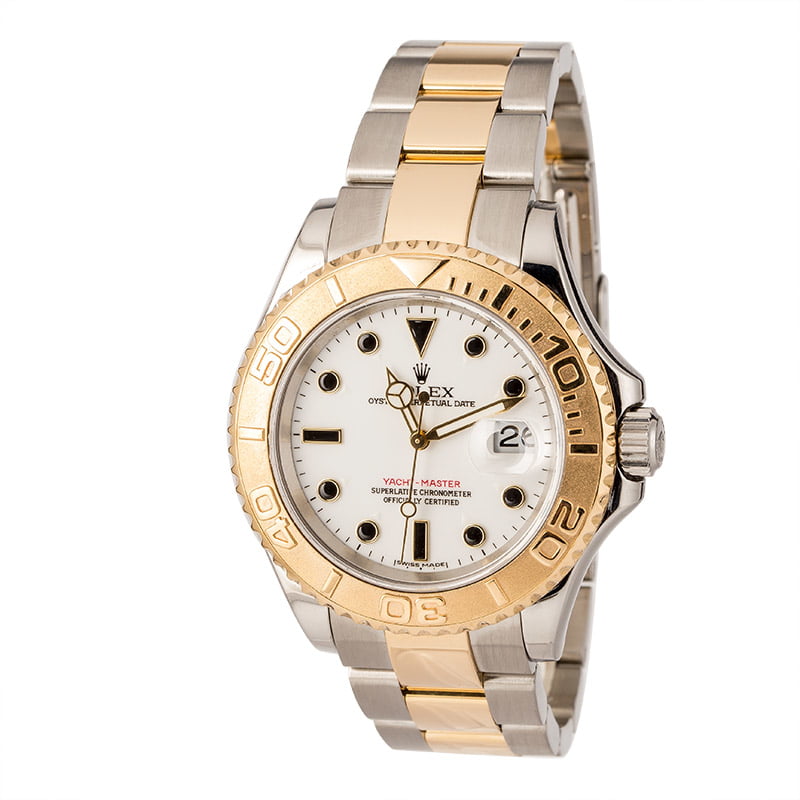 Rolex Yacht-Master White Dial 16623 Two-Tone