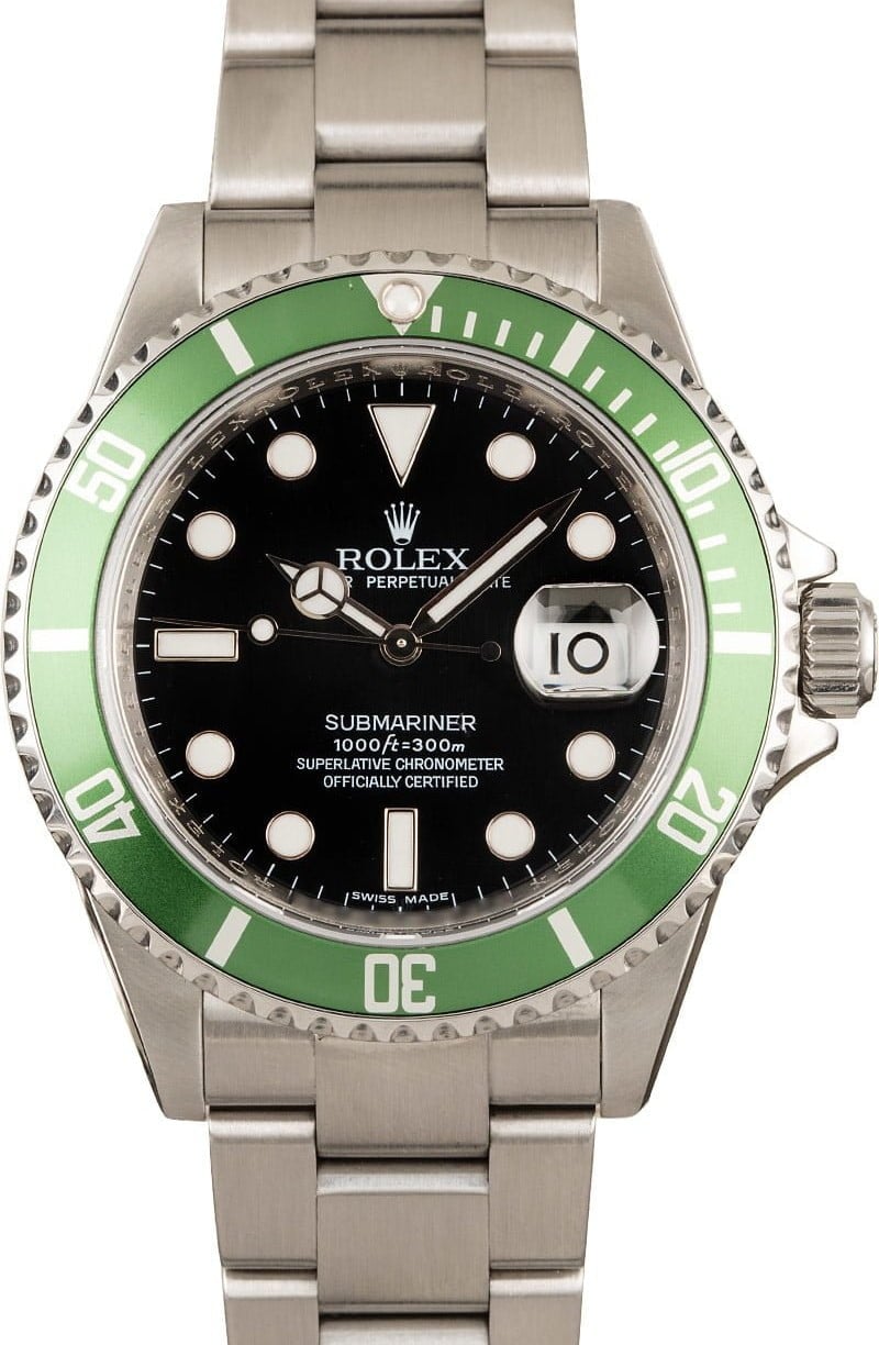 Buy Used Rolex Submariner 16610V | Bob's Watches