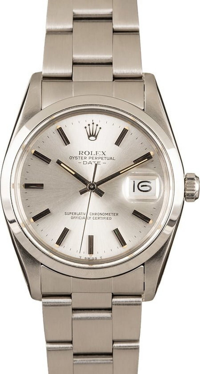 Buy Used Rolex Date 15000 | Bob's Watches