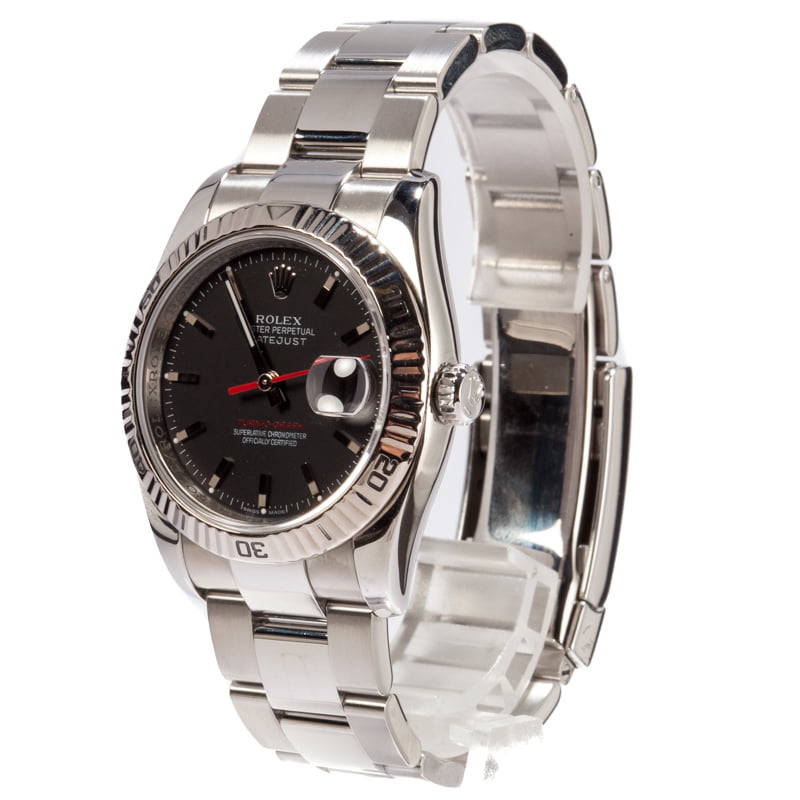 Buy Used Rolex Datejust 116264 | Bob's Watches - Sku: 139014 x