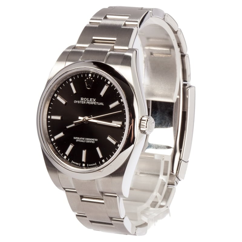 Pre-Owned 39MM Rolex Oyster Perpetual 114300