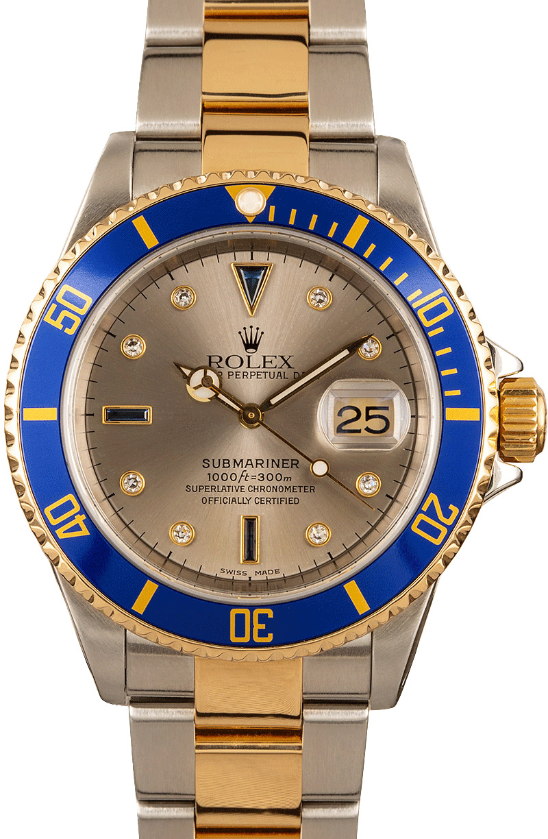 Buy Used Rolex Submariner 16613 | Bob's Watches - Sku: 143494 x
