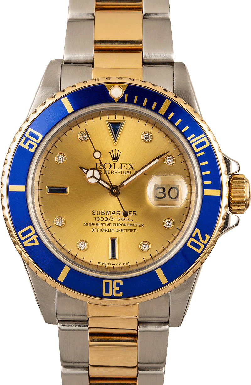 Buy Used Rolex Submariner 16803 | Bob's Watches - Sku: 144567 x