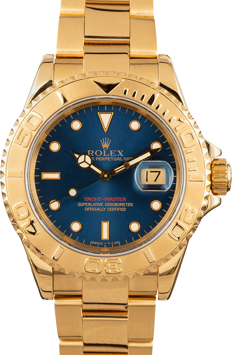 Buy Used Rolex Yacht-Master 16628 | Bob's Watches - Sku: 145222 x