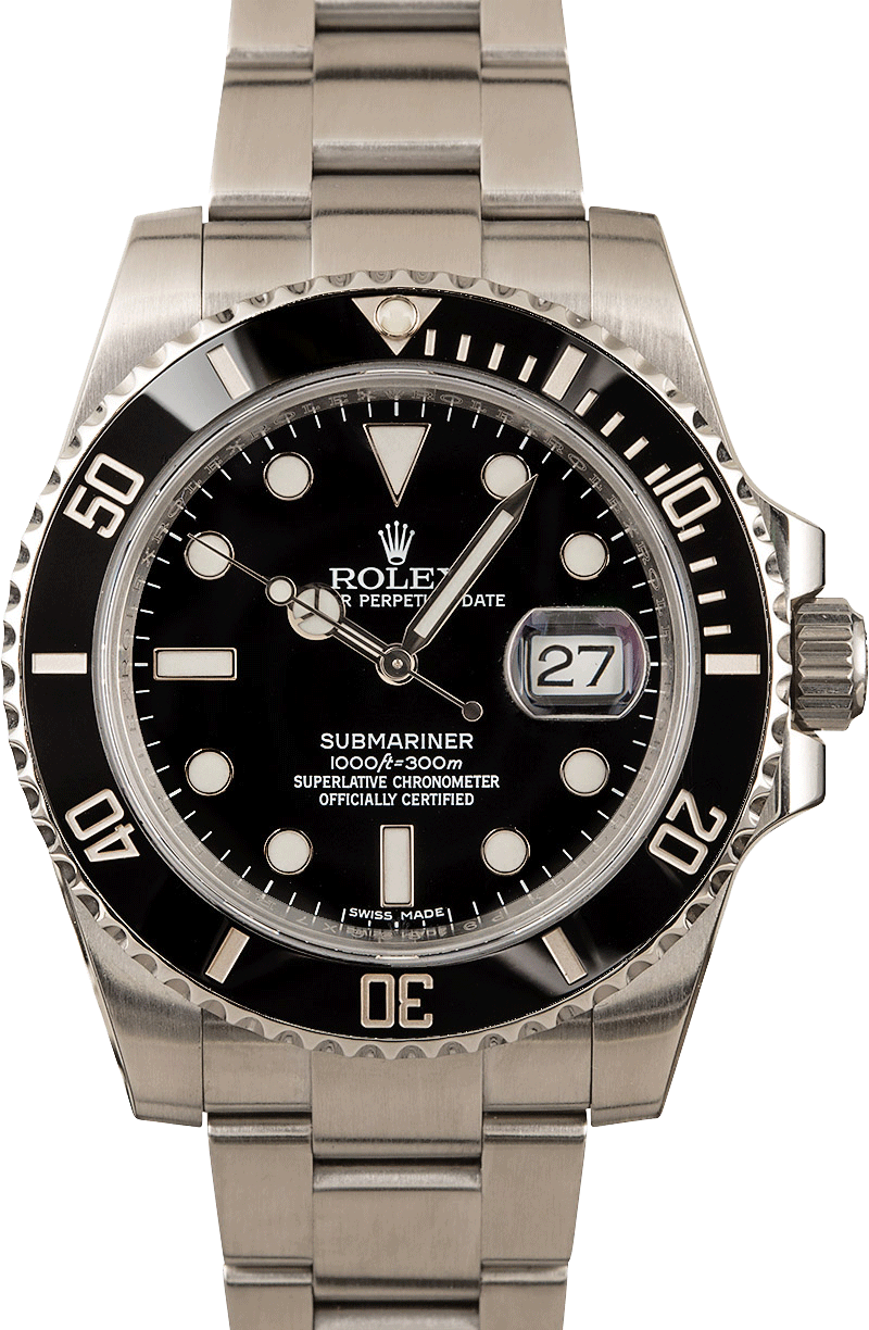Buy Used Rolex Submariner 116610 | Bob's Watches - Sku: 145230 x