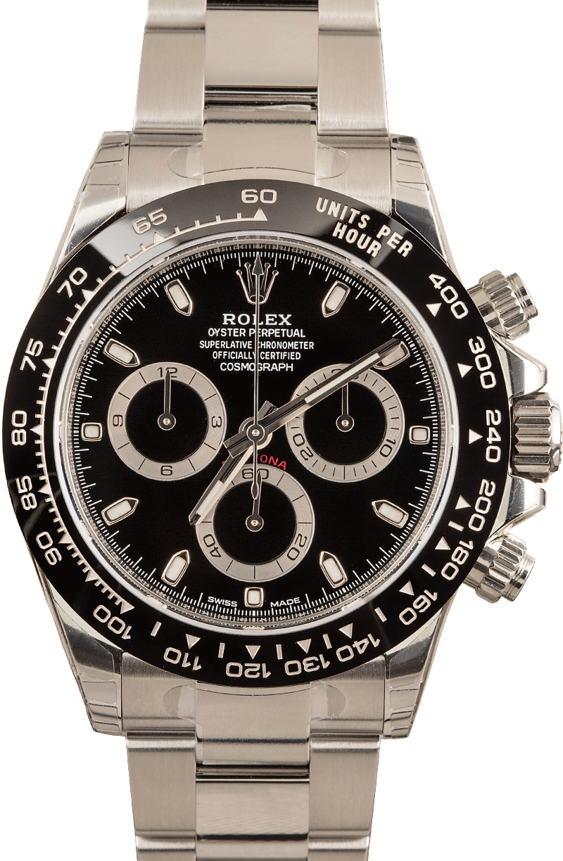black dial daytona