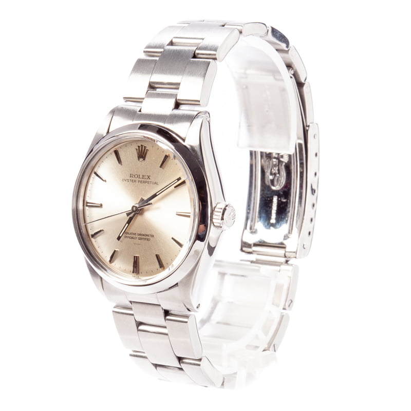 Rolex Oyster Perpetual 5500 Stainless Steel