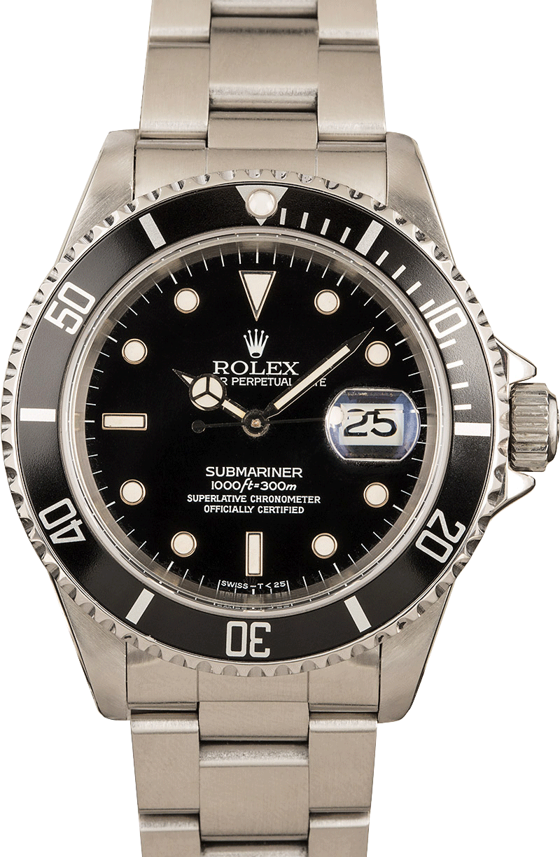 1995 rolex submariner 16610