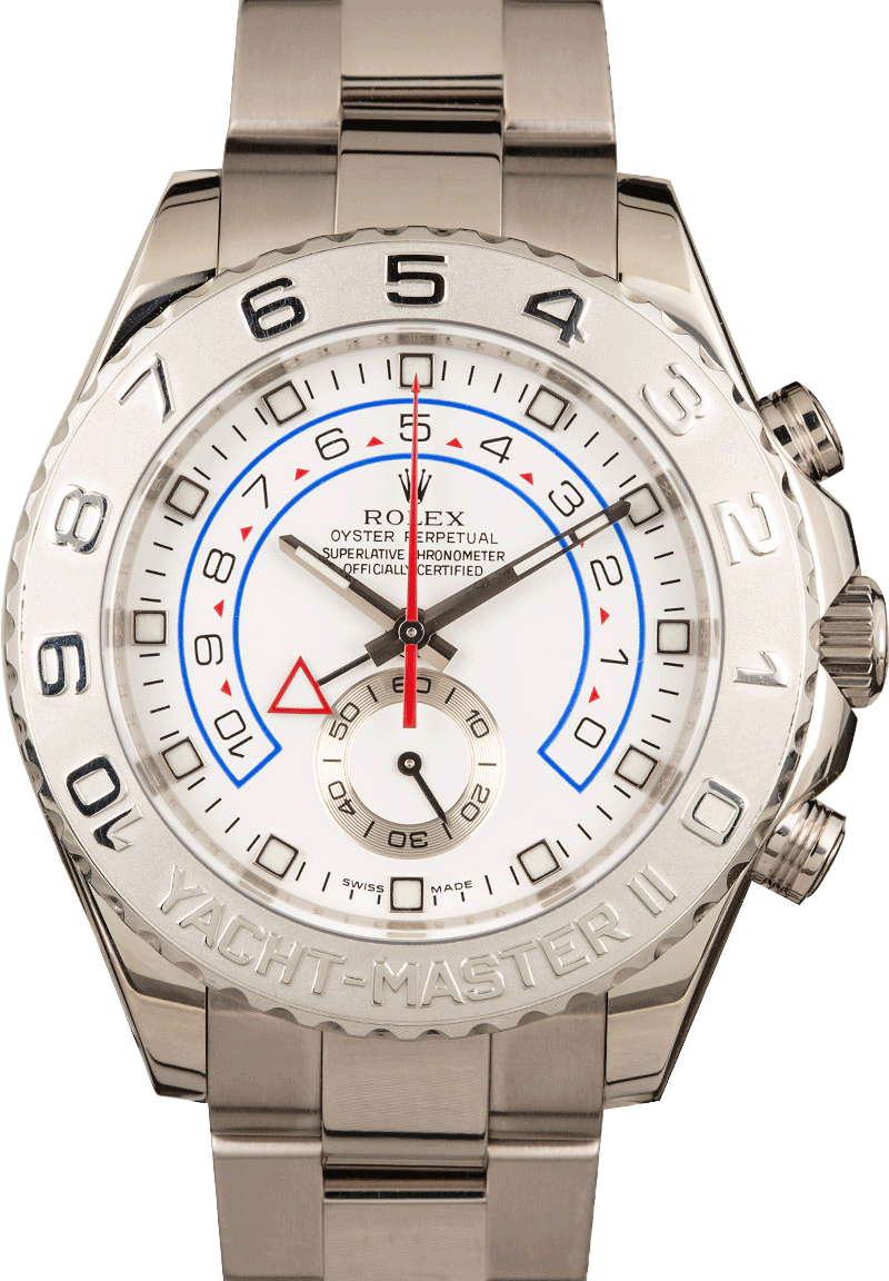 Buy Used Rolex Yacht-Master II 116689 | Bob's Watches - Sku: 146171 x