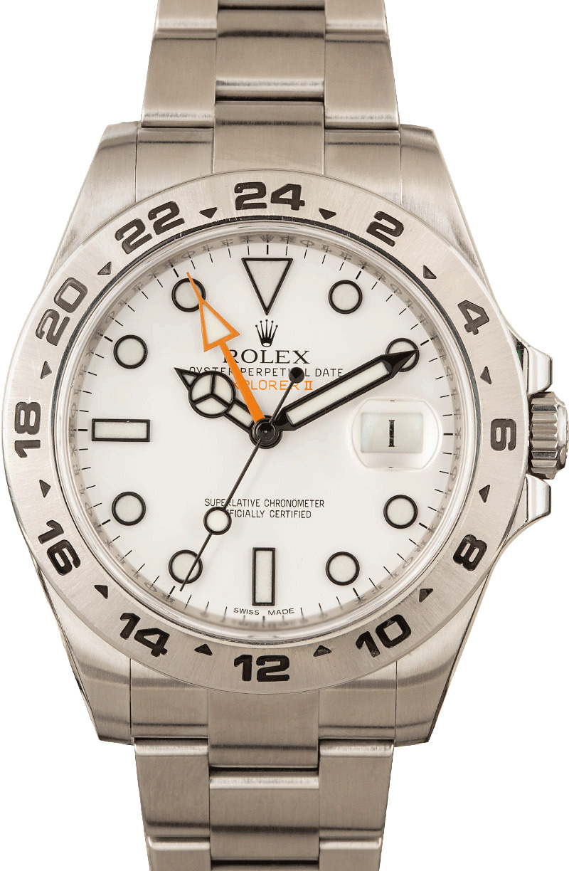 explorer 1 white dial