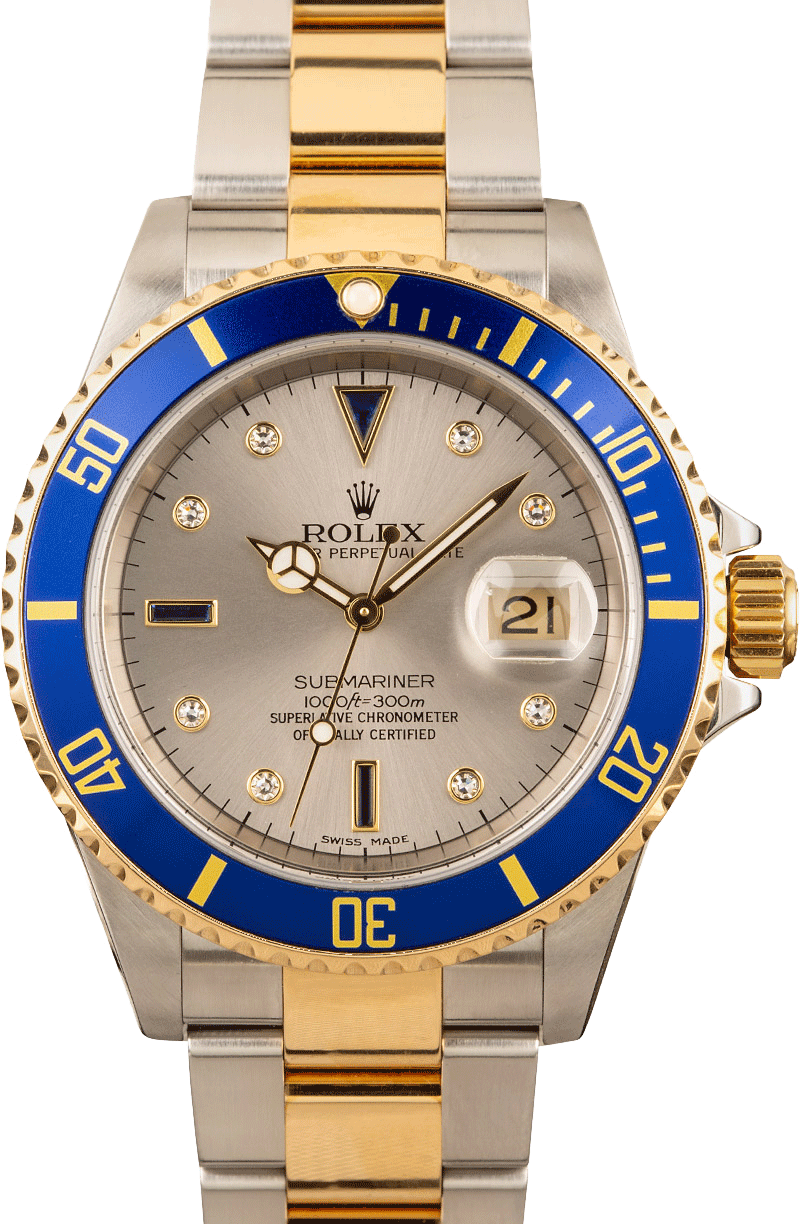 Buy Used Rolex Submariner 16613 | Bob's Watches - Sku: 146881 x