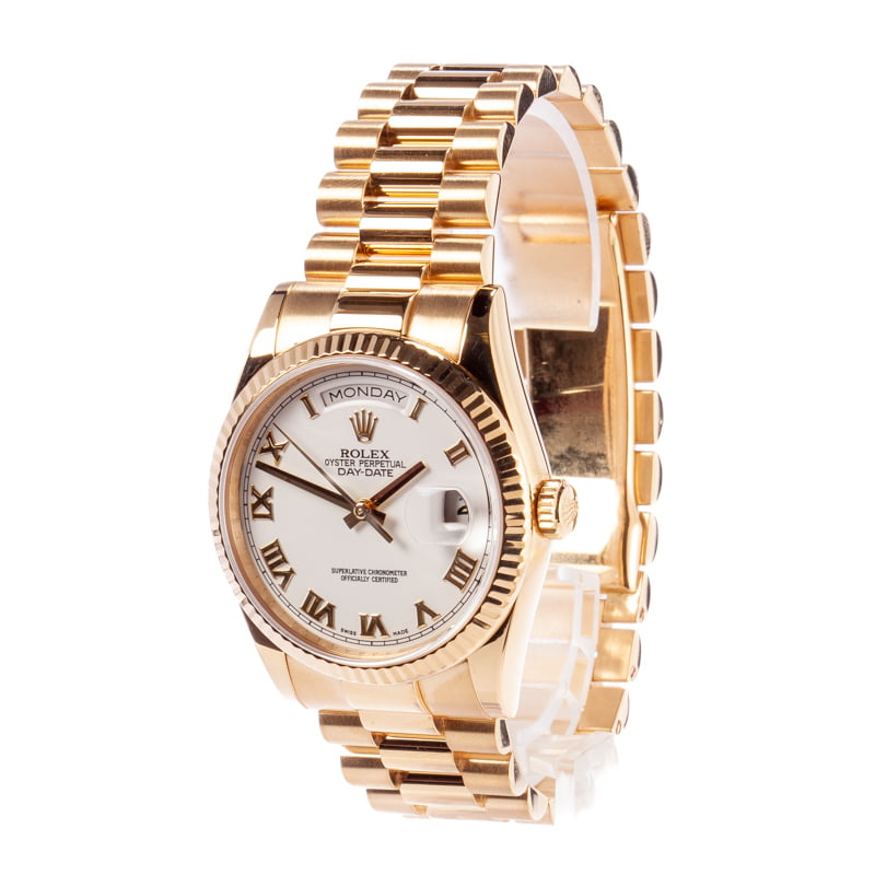 Men's Used Rolex President Gold Day-Date 118238