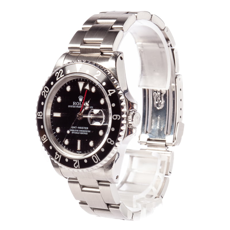 Men's Rolex GMT-Master 16700 Steel Oyster