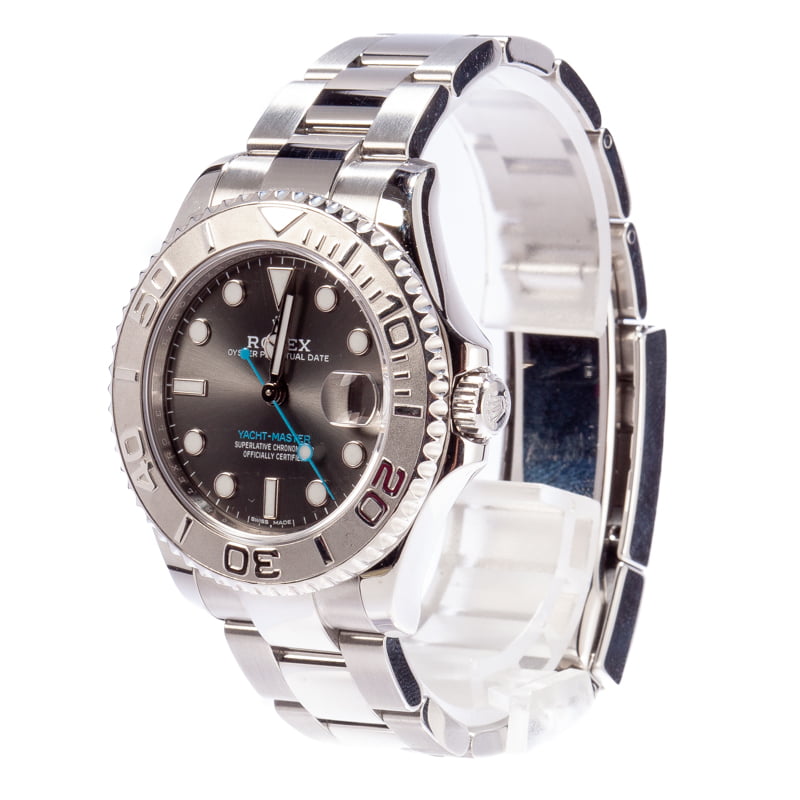 Pre Owned Rolex Yacht-Master 268622 Rhodium