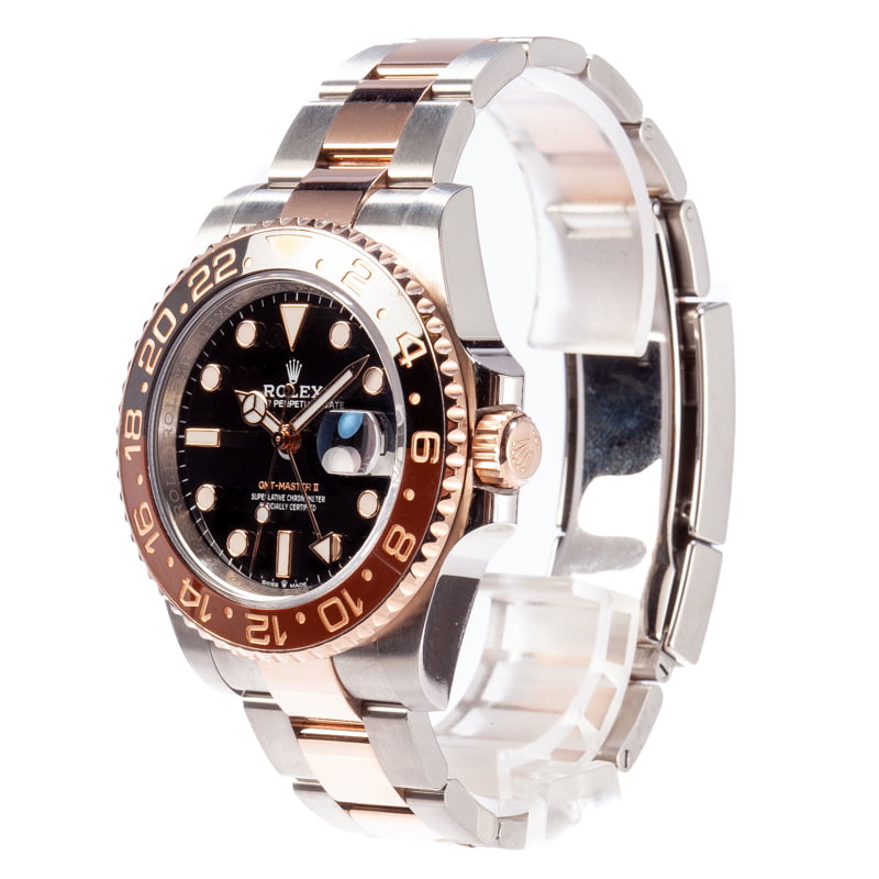 Pre Owned Rolex GMT-Master II Ref 126711CHNR Two Tone Everose