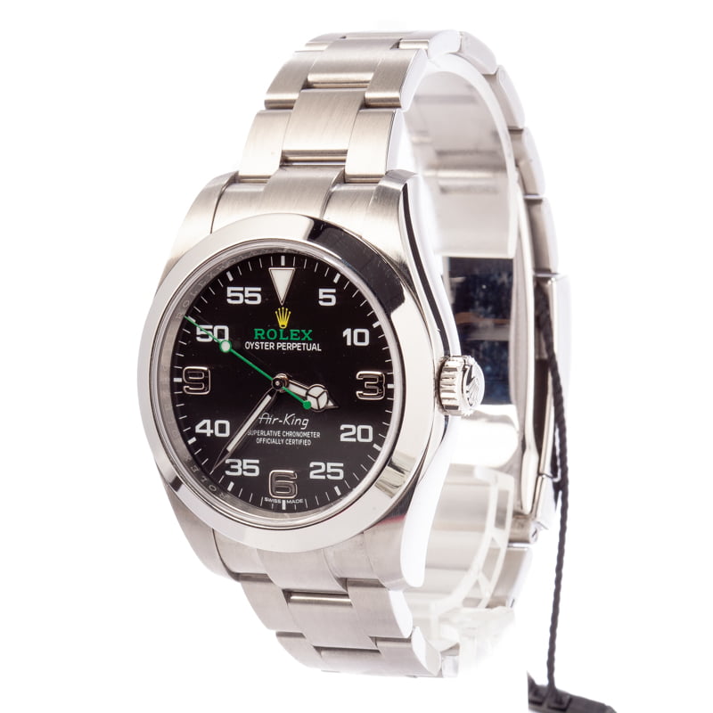 Men's Rolex Air-King 116900 Arabic Markers