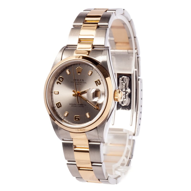 Pre Owned Rolex Date 15203 Two Tone