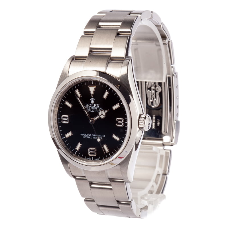 Rolex Oyster Perpetual 114200 Certified Pre-Owned