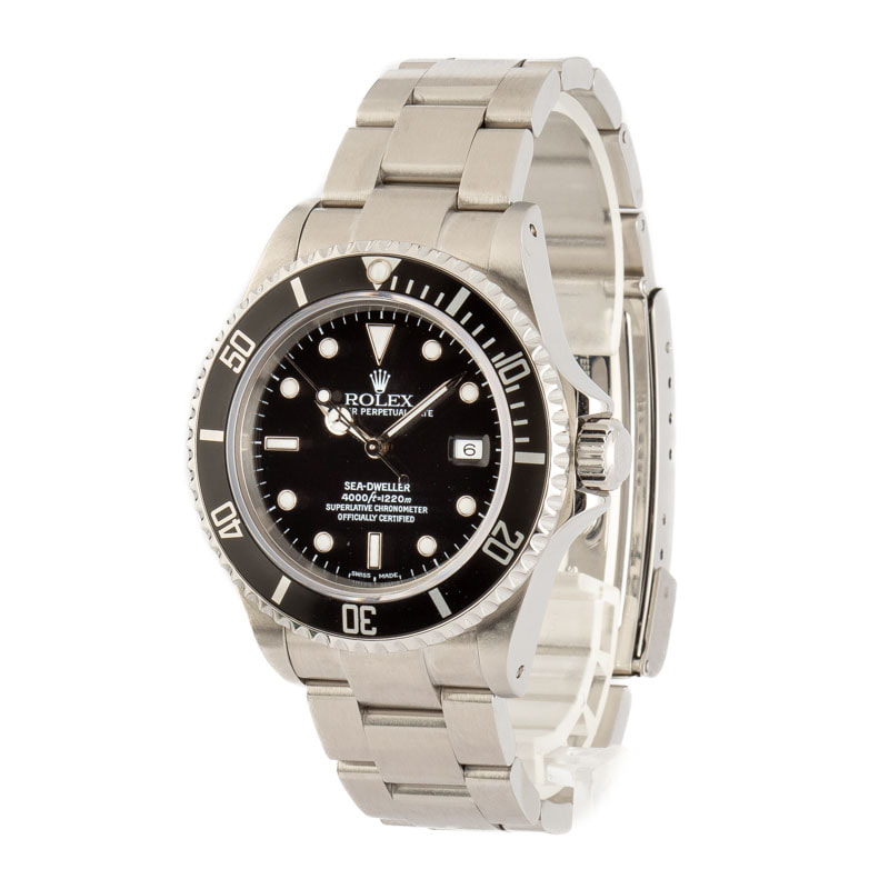 Used Mens Rolex Sea-Dweller Model 16600