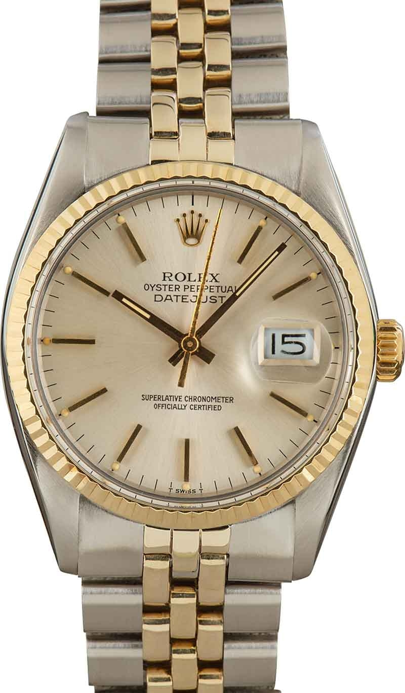 Buy Used Rolex Datejust 16013 | Bob's Watches - Sku: 162071