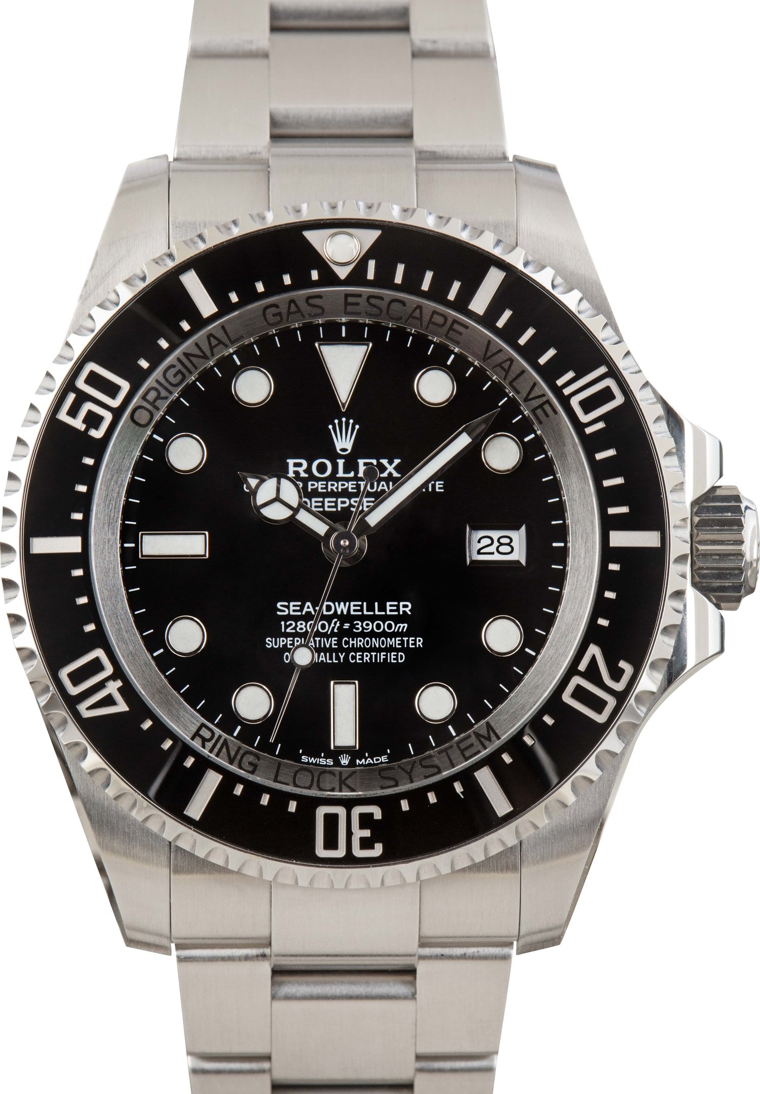 Rolex - Rubber B strap for Sea-Dweller 4000 - Tang Buckle