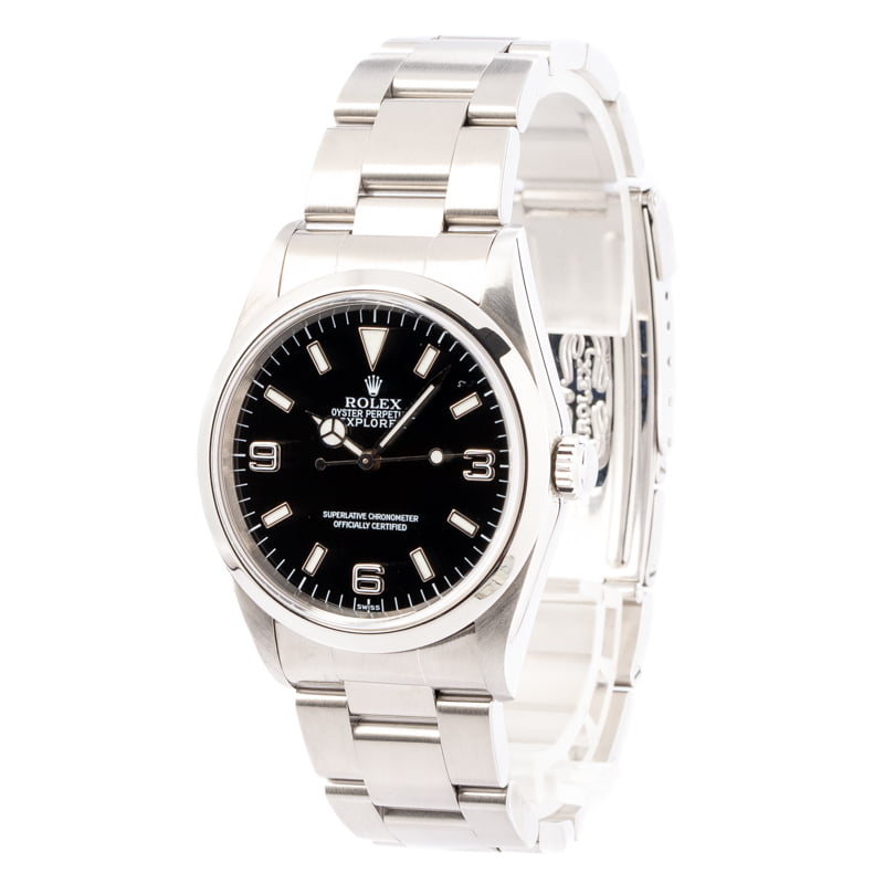 Rolex Explorer 14270 Black Dial