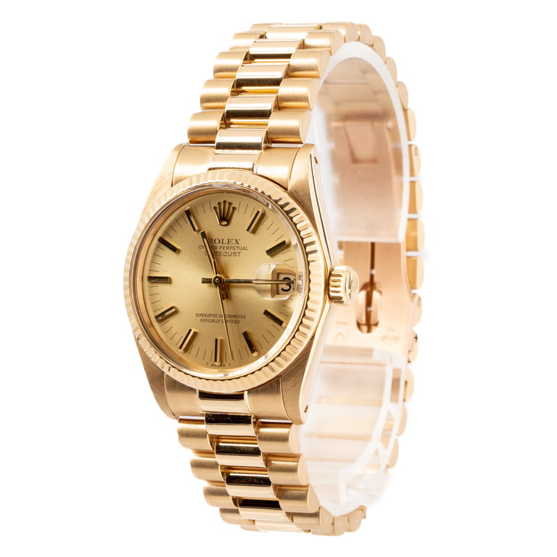 Rolex President 6827 Champagne Dial