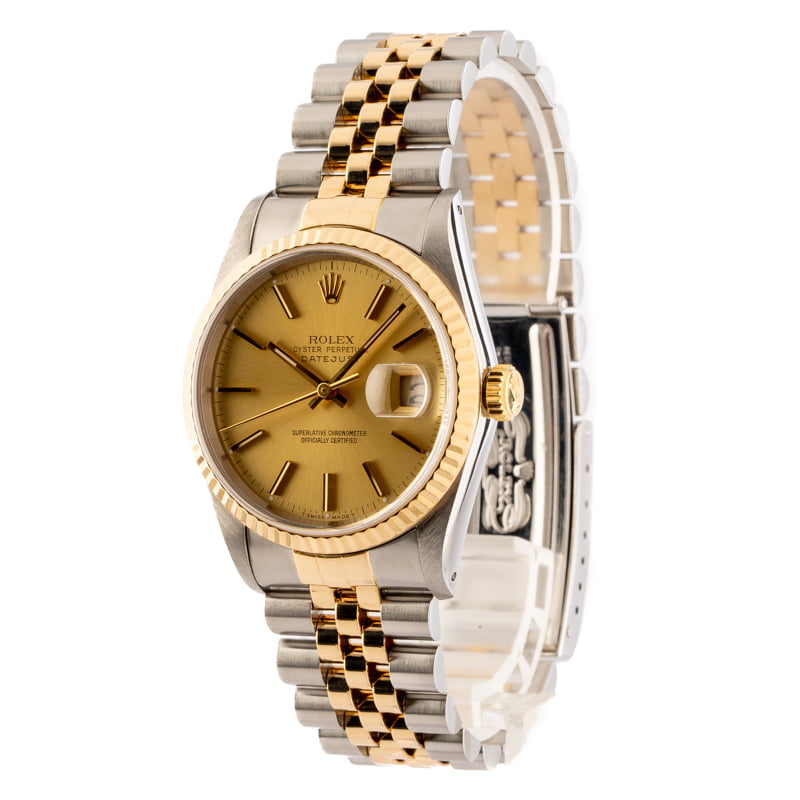 Buy Used Rolex Datejust 16233 | Bob's Watches - Sku: 152986