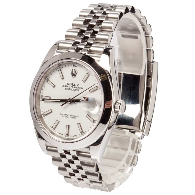 Buy Used Rolex Datejust 41 126300 | Bob's Watches - Sku: 143880 x
