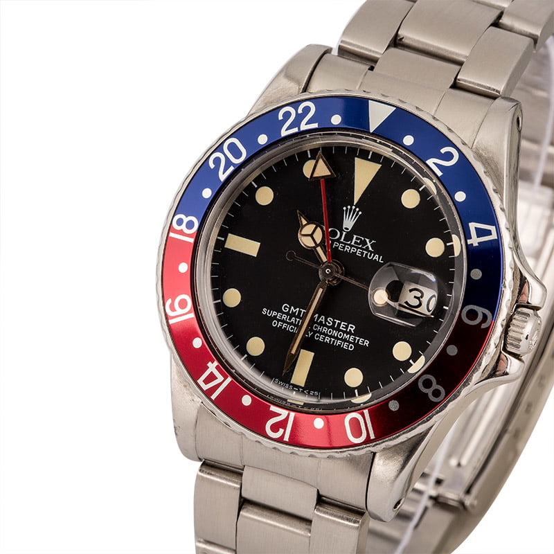 Pre Owned Rolex Pepsi GMT-Master 16750