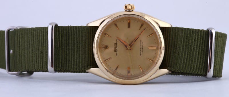 Rolex Vintage Oyster Perpetual Men's Steel Watch 6564