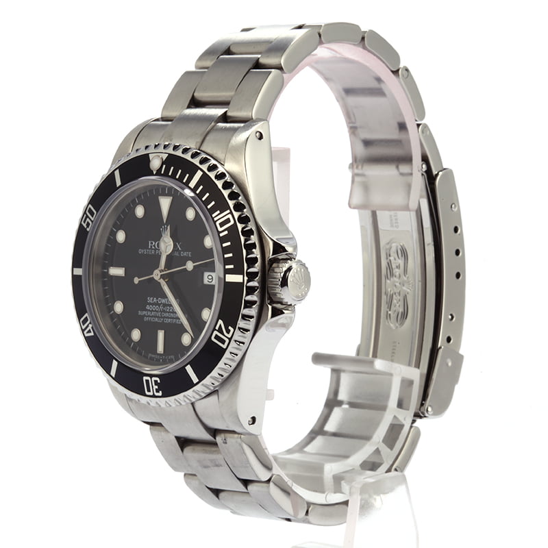 Used Rolex Sea-Dweller 16660 Black Dial