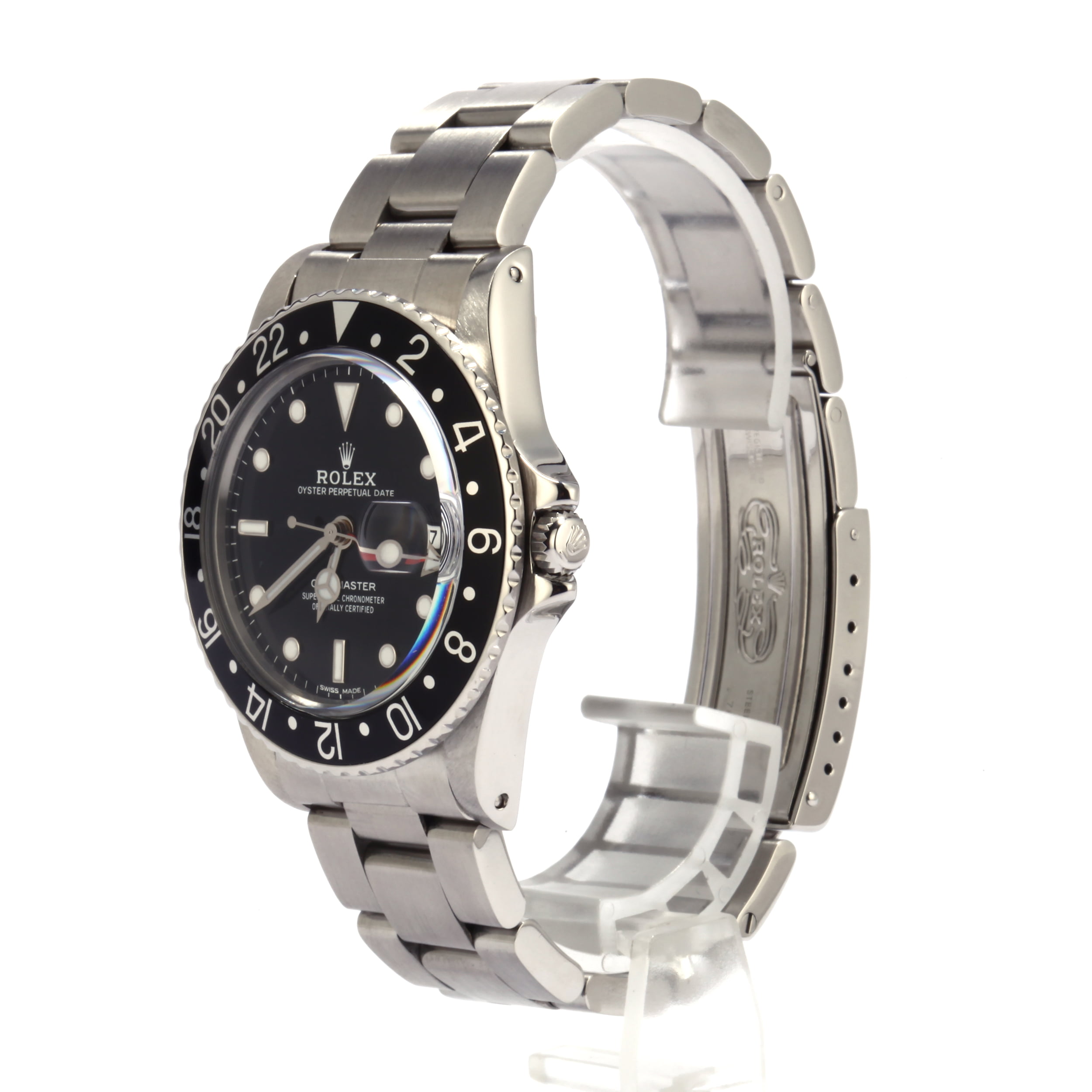 Used Rolex GMT-Master 16750 Black Bezel Insert