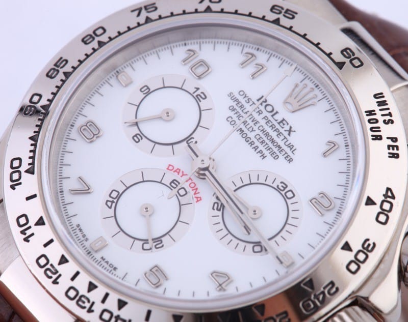 Rolex Daytona 18K White Gold 116519