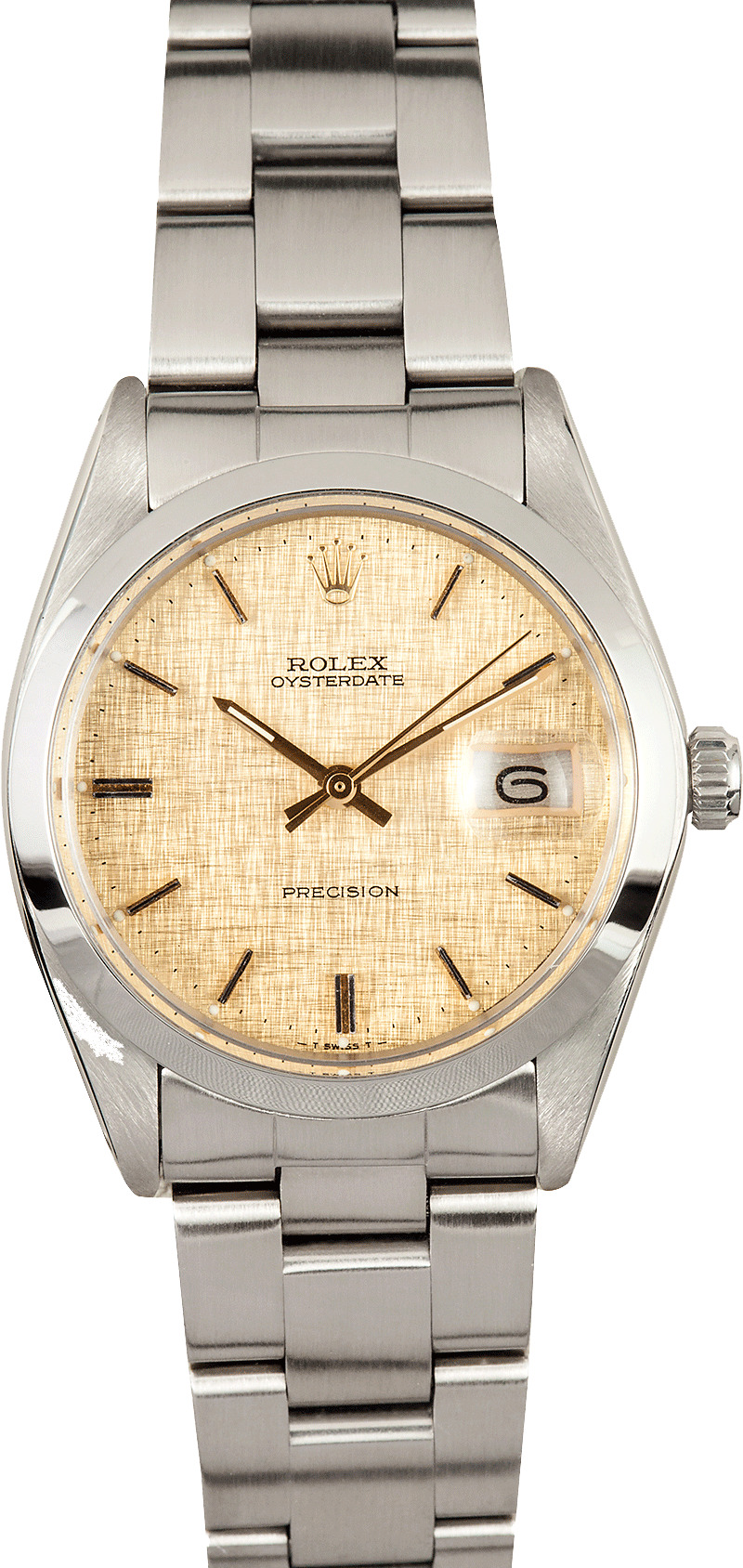 Rolex Oyster Date 6694 Champagne Linen 