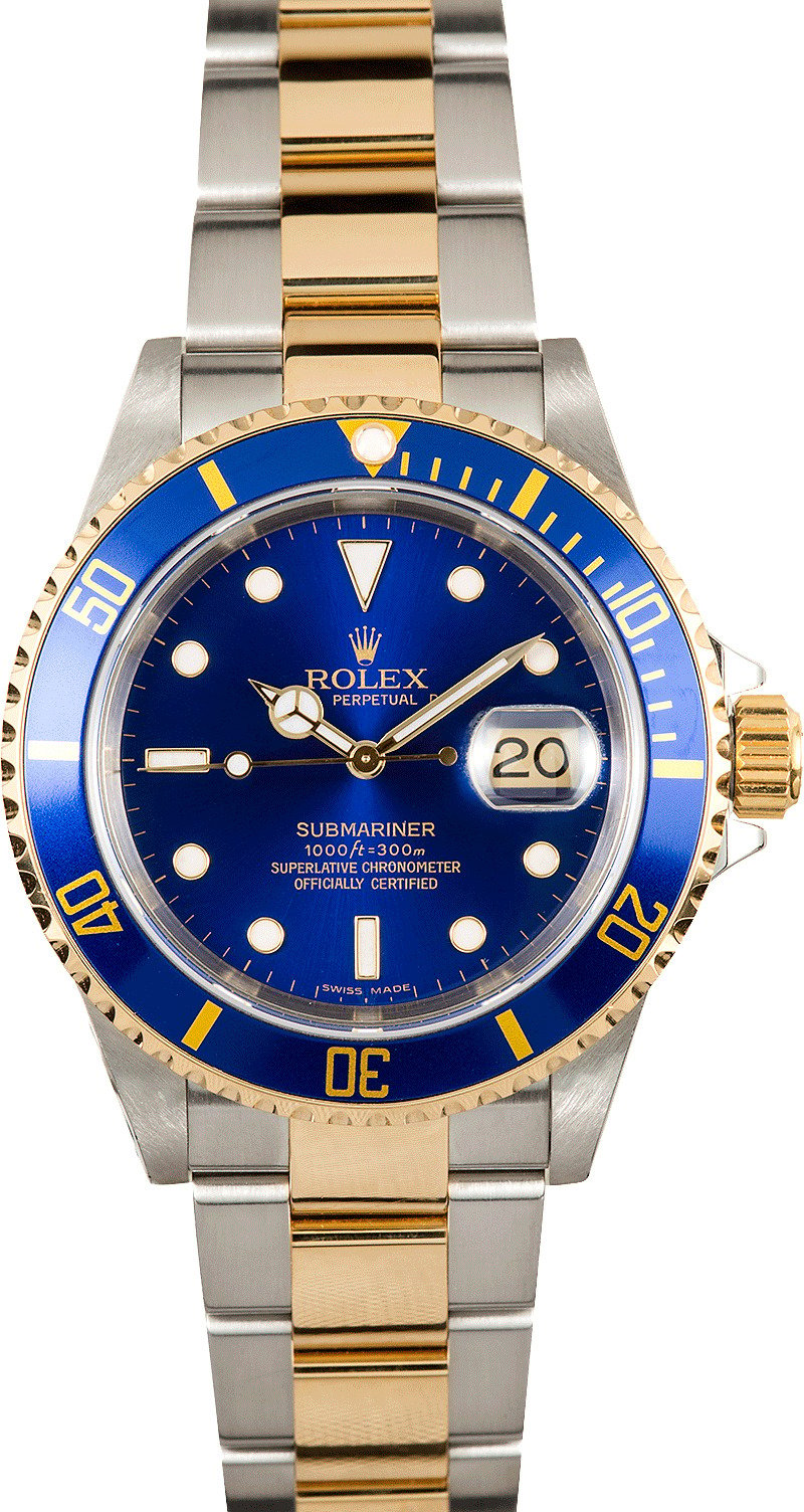 rolex submariner two tone for sale