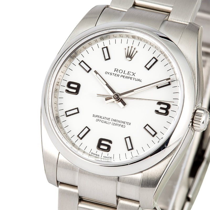 Rolex Oyster Perpetual 114200 Factory Stickers